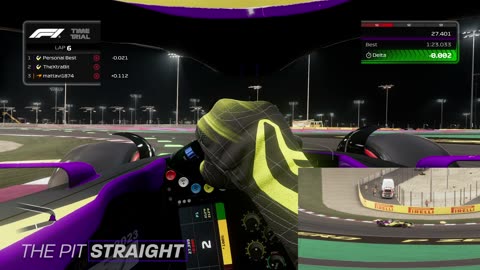 The Flying Lap at the Losail Circuit!