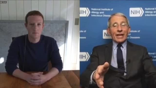 Fauci comes out and says it on a Live call with Zuckerberg the Vaccine makes people sick