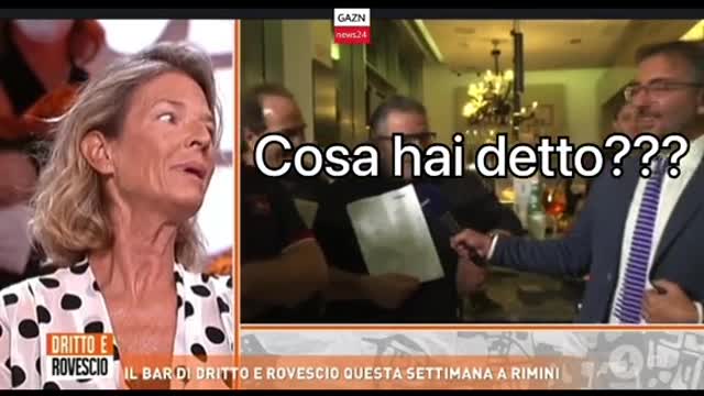 La vergognosa battuta della Fusani.