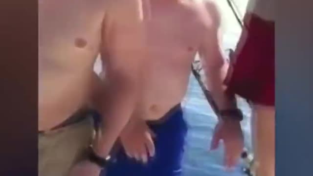 Almost Eaten by Shark, Shark Encounter Caught on Camera #Shorts