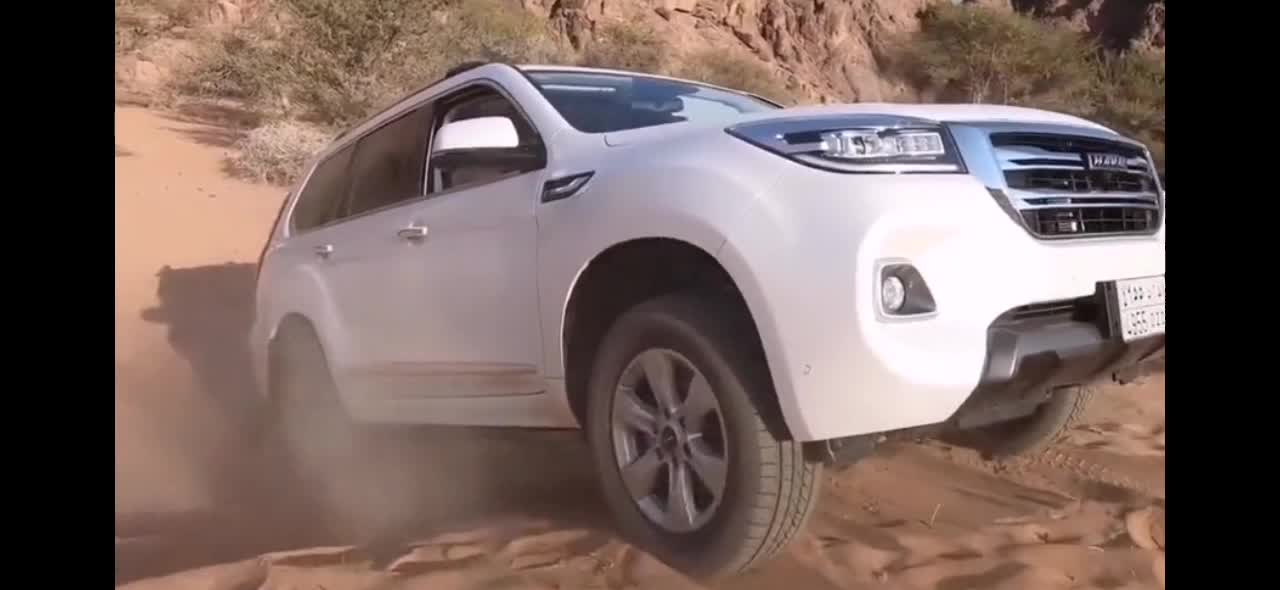 4x4 Haval H9 testing