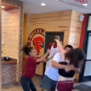 Popeye's Chicken Sh*t Fight