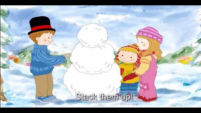 Can you make a snowman?