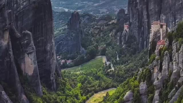 Mountain peaks,