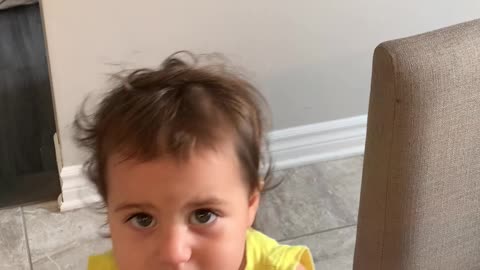 Toddler And Dad Have An Adorable Dispute