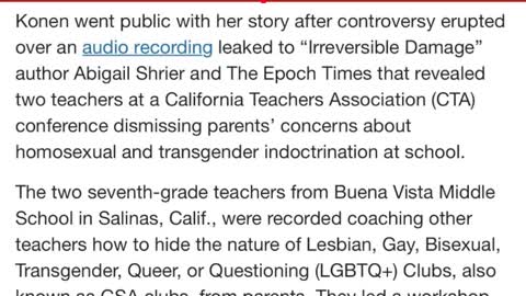 Fornicators coaching children to be perverts
