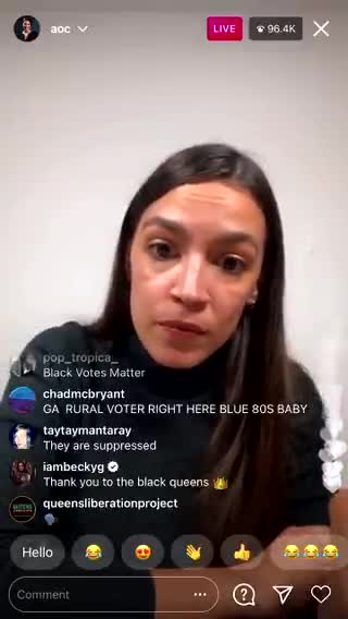 AOC Calls For Liberation of Southern States