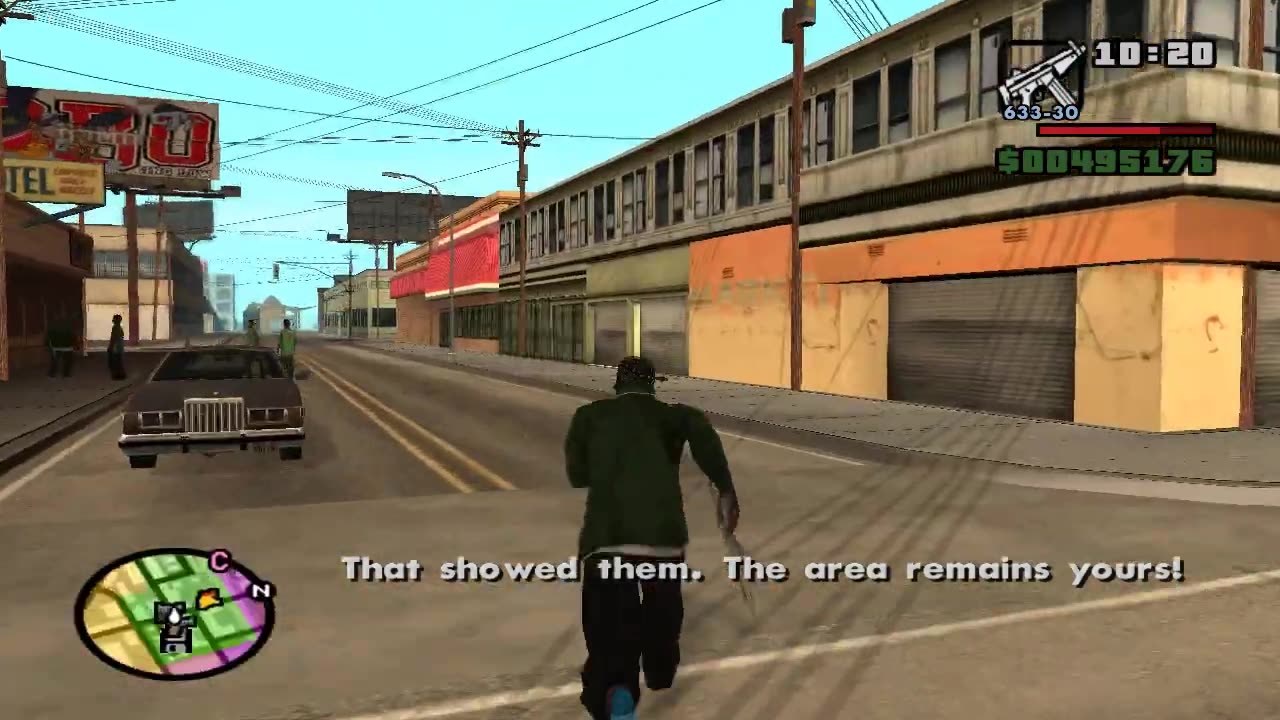 GTA San Andreas Gangs Wars Protecting Your Neighborhood By Car