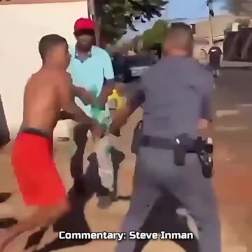 Brazil: Criminal gets a solid reminder that he's not in America.