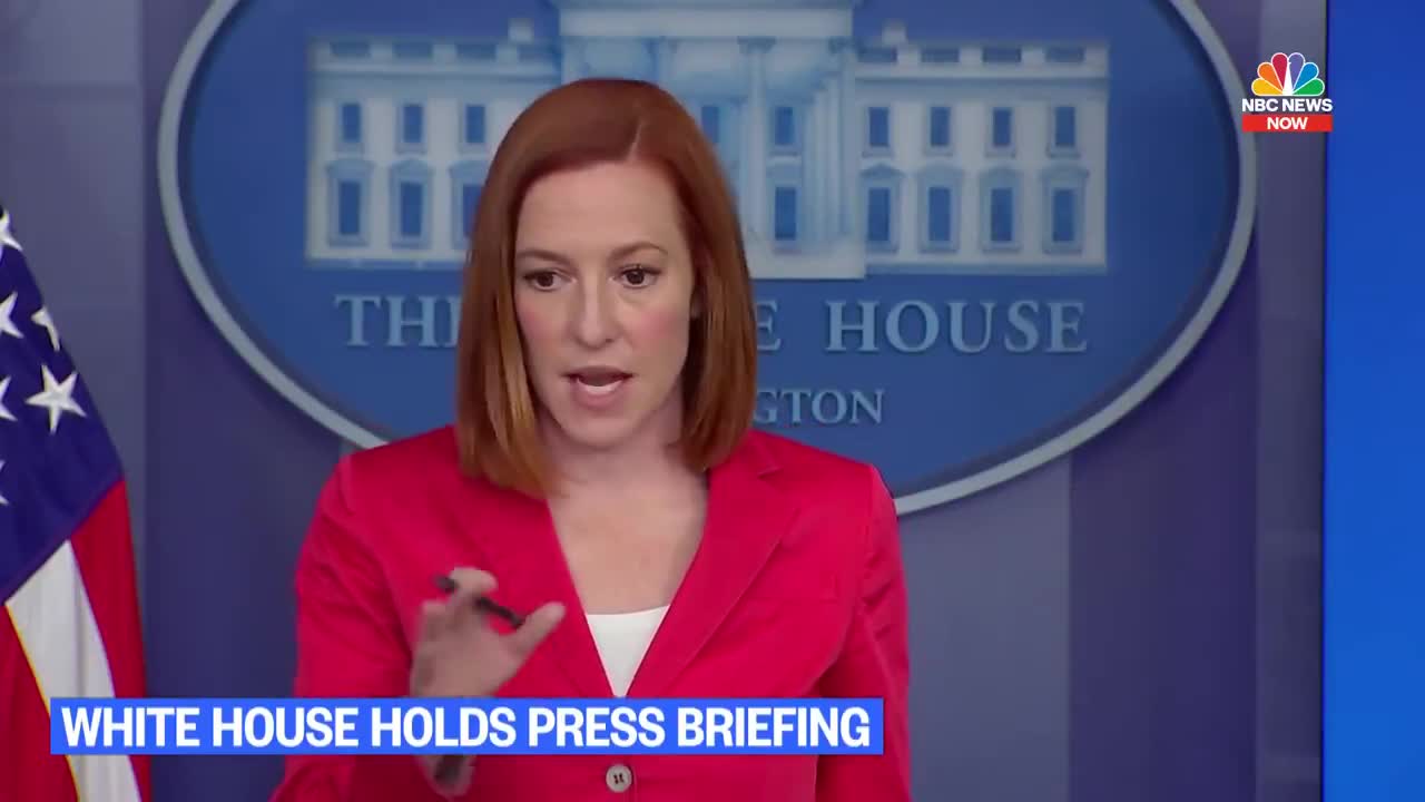 FLASHBACK: On May 7, Psaki said she "wouldn't anticipate" vaccine requirements for private companies