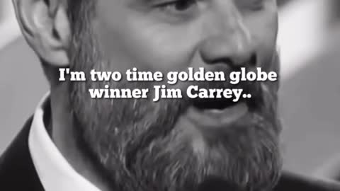 Jim Carrey’s Golden Globe winning speech.....#trending#motivation