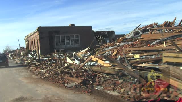 Mayfield KY Tornado Downtown Is Destroyed