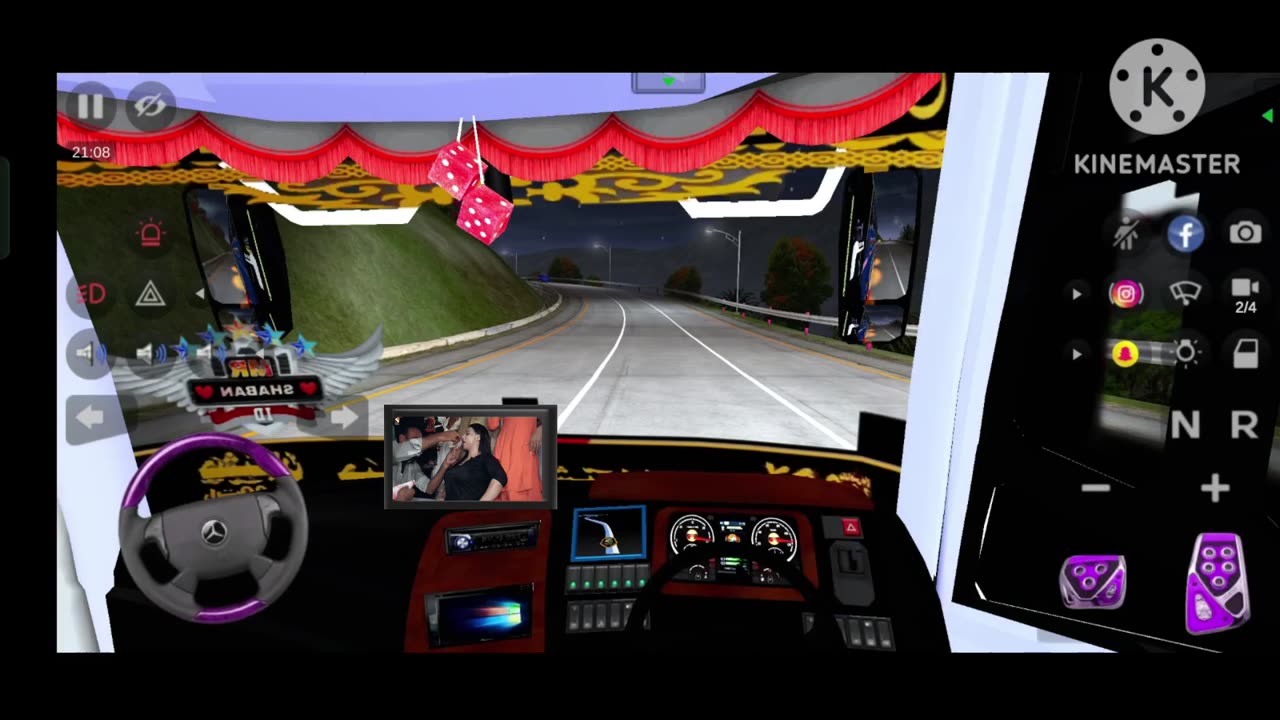 bus simulator indonesia first gameplay