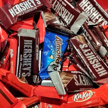 Eating Hershey's Milk Chocolate Snack Size, Dbn, MI, 11/5/23