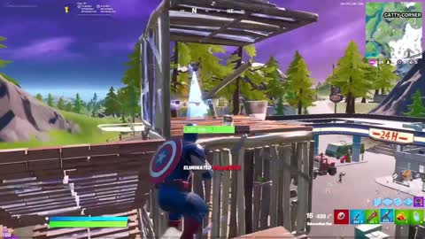 THE THICCEST CAPTAIN AMERICA IN FORTNITE