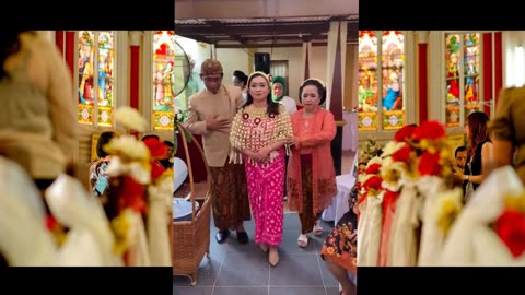 Javanese Wedding Preparation in Indonesia