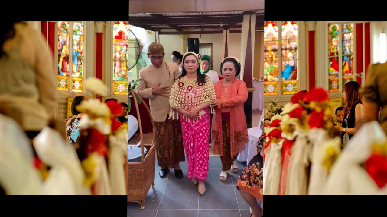Javanese Wedding Preparation in Indonesia