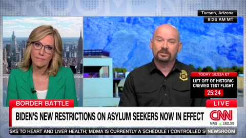 Border Patrol Council Official Tells CNN Biden’s Executive Order ‘Does Not Do Enough’