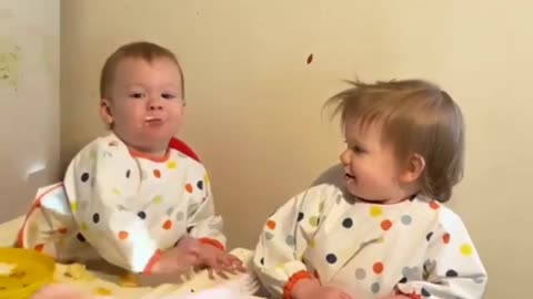 Funny twin babies- Twin babies compilation