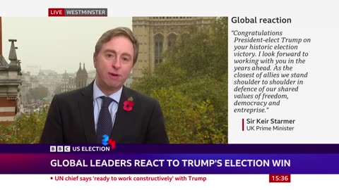Donald trump elected us president