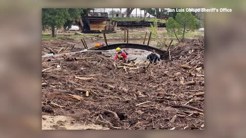 National Guard searches for missing 5-year-old swept away by California flood