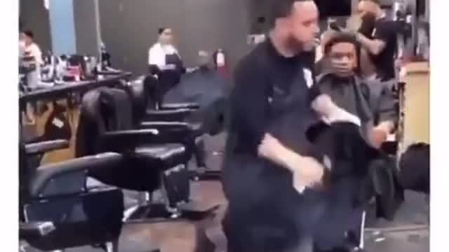 FREE HAIR CUT FUNNY VIDEO