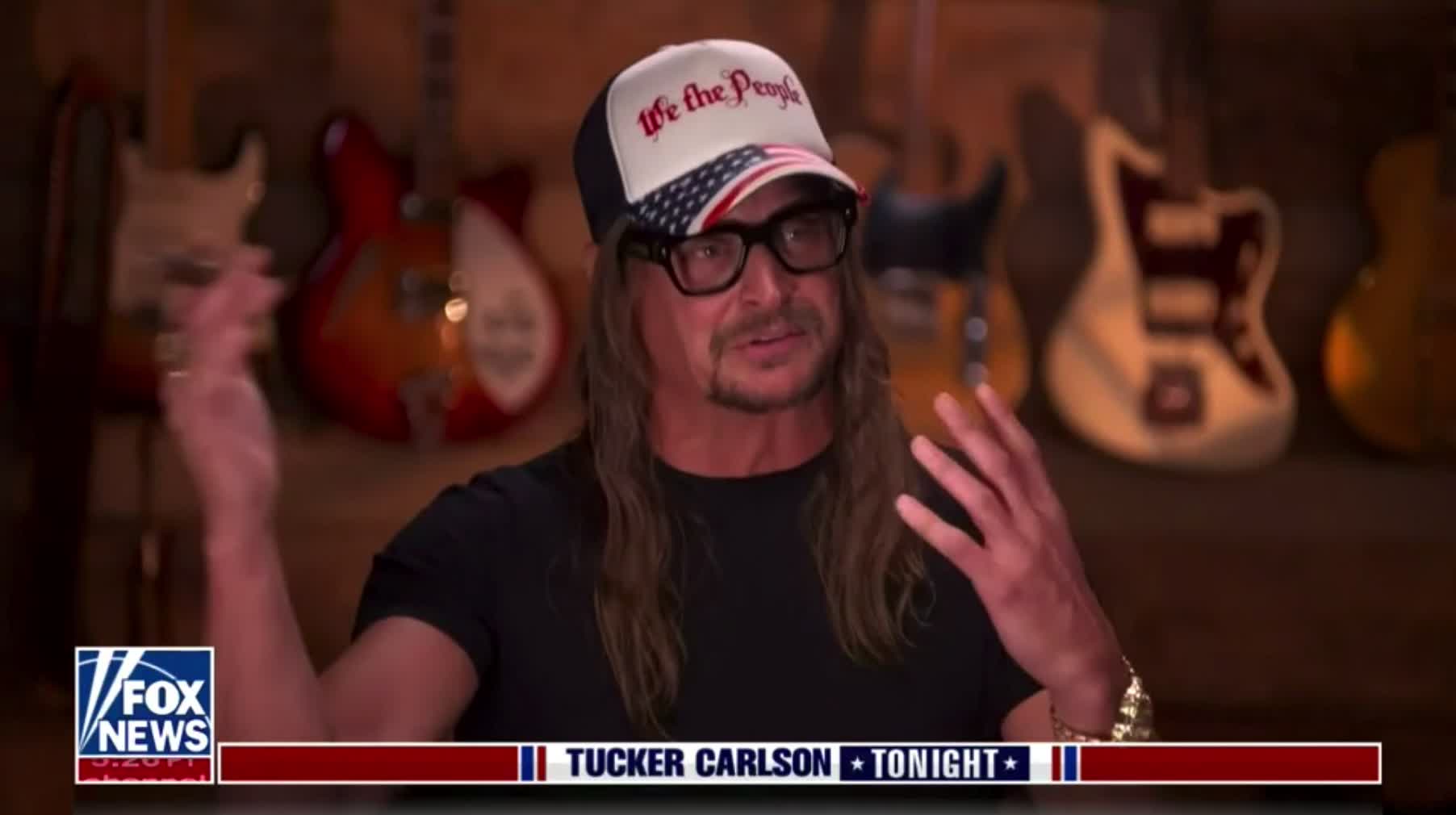 Kid Rock tells Tucker Carlson that he is un-cancelable