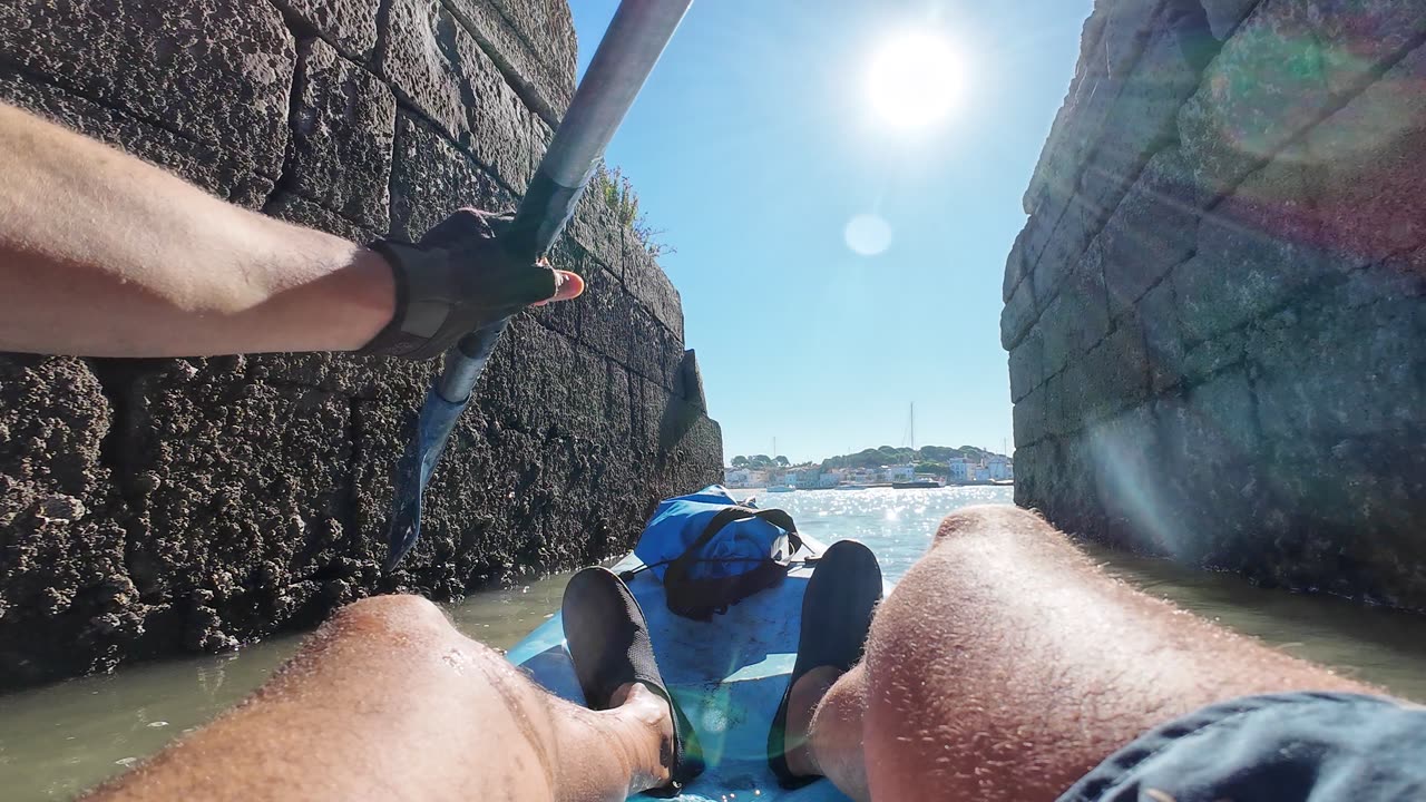 Kayak Ride on The South Side, Portugal - Margem Sul, S01E10 Seixal 29th SEPT 2k24 Part 3