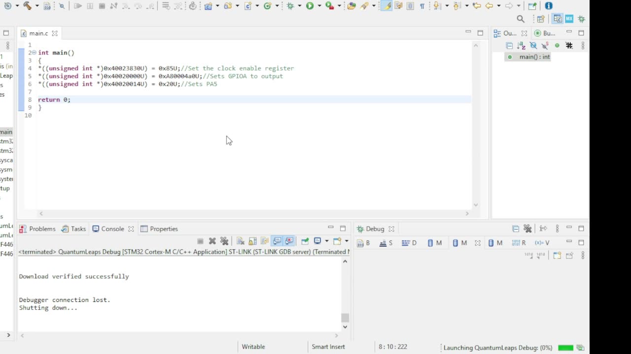 STM32 Low Level blink part 3 - POINTERS