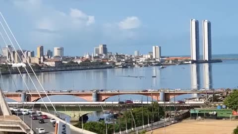 Passando por de baixo da ponte!!!