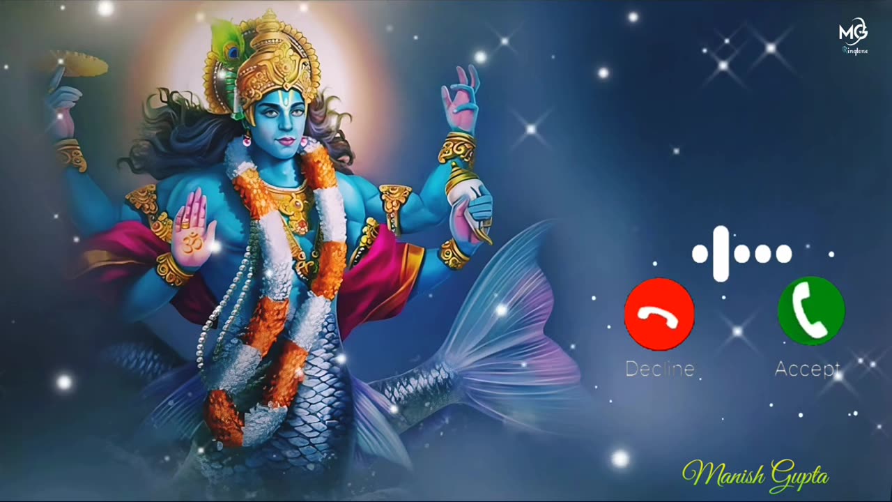 Shriman Narayan Narayan A Ringtone Lord Vishnu Ringtone Vishnu Bhagwan Ringtone w¥ Bhakti Ringtone