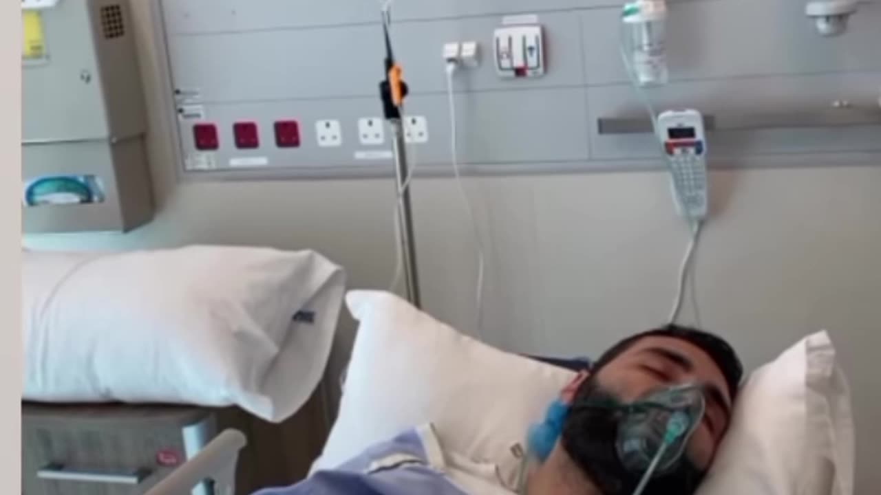 Motaz azaiza in hospital