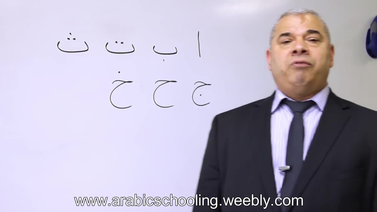 Learn Arabic Alphabet Lesson Part 1