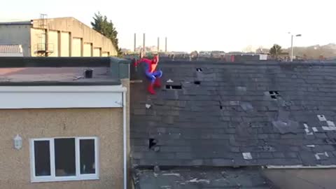 SPIDERMAN Fights Crime | Parkour, Flips & Kicks in Real Life