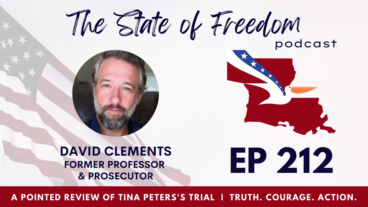 #212 A Pointed Review of Tina Peters's Trial w/ David Clements