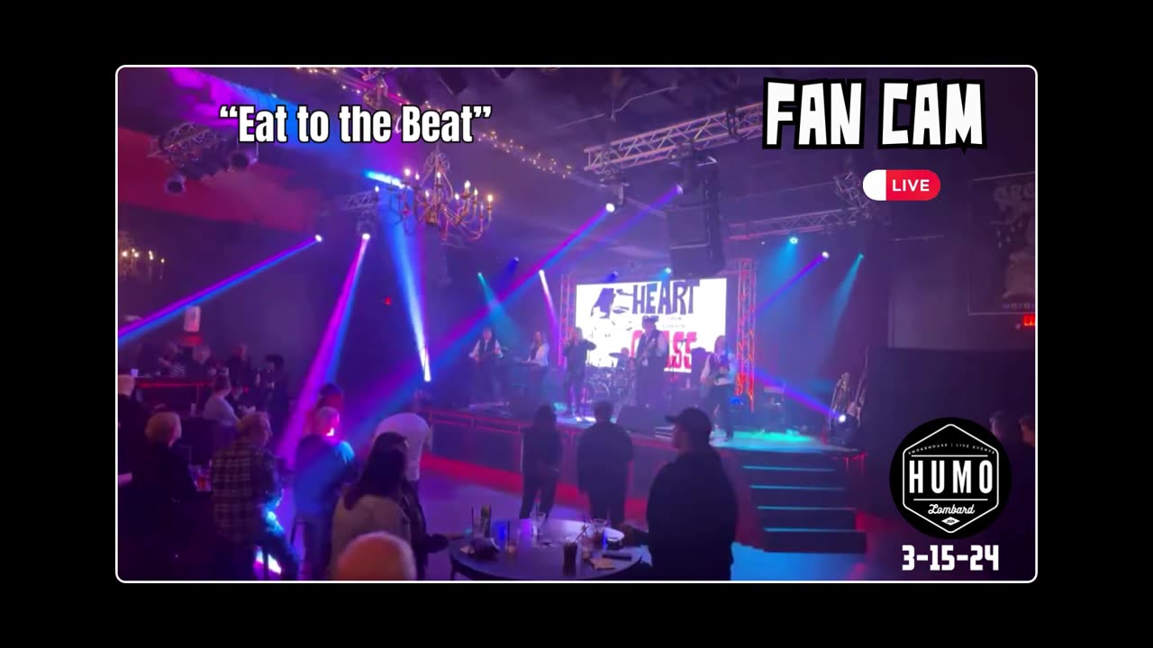 Blondie Cover Eat to the Beat covered by Heart of Glass Blondie Tribute 3-15-24 HUMO Smokehouse