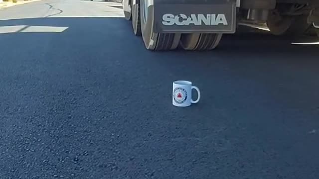 Truck in Sensational Maneuver