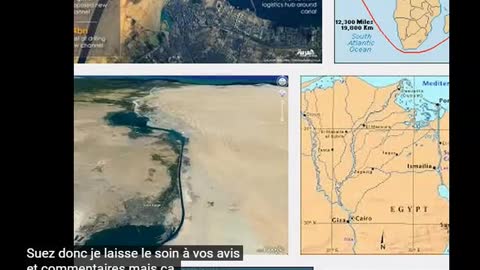 Le Canal de Suez la preuve ultime de la Terre Plate.