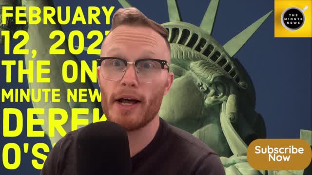 FEB 12 - NEWS - TRUMP, BIDEN, MASKS, CUOMO'S NUMBERS, HISTORY, AND MORE.