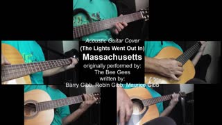 Guitar Learning Journey: Bee Gees's "(The Lights Went Out In) Massachusetts" instrumental (cover)