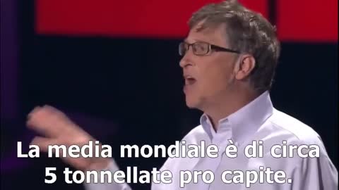 Bill Gates ammette la diminuzione della popolazione con i nuovi vaccini