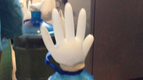 How to inflate a glove? Funny Video