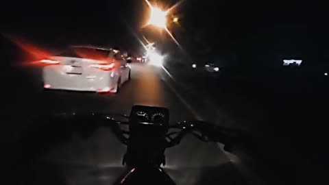 Night driving status bike lovers