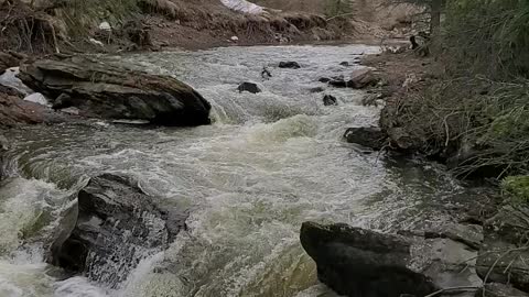 Alberta small waterfall