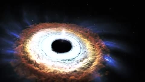 Massive Black hole shreds passing star