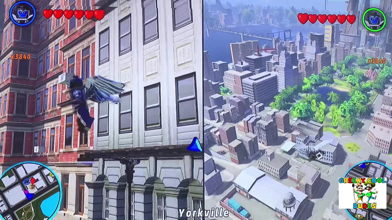 Greeny Cool Dudes Gaming - Lego Marvel Superheroes Xbox 360 Gameplay