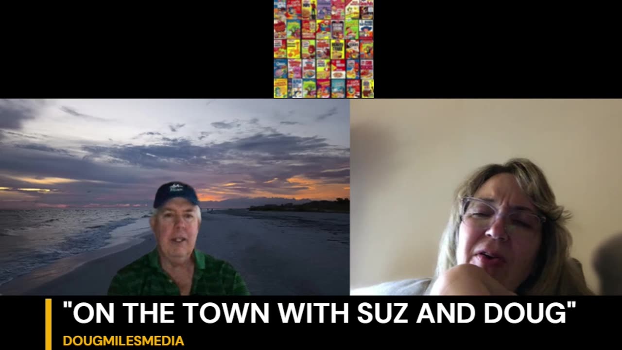 "ON THE TOWN WITH SUZ AND DOUG" REMEMBER BREAKFAST CEREALS OF THE 70'S