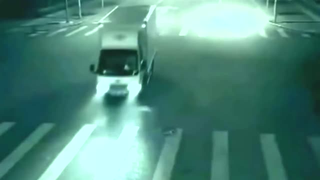 SUPER HERO CAN BE SEEN ON CCTV CAMERA VIDEO RESCUING MAN FROM BEING RAN OVER