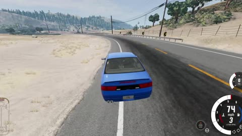 Playing BeamNG until my car undrivable