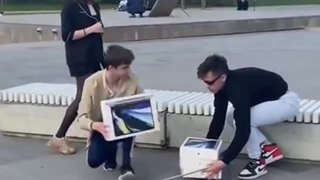 blind I MAC prank